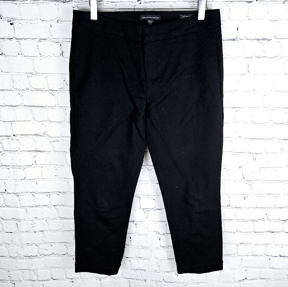 SAKS FIFTH AVENUE | 5th Ave Crop stretch cropped pants